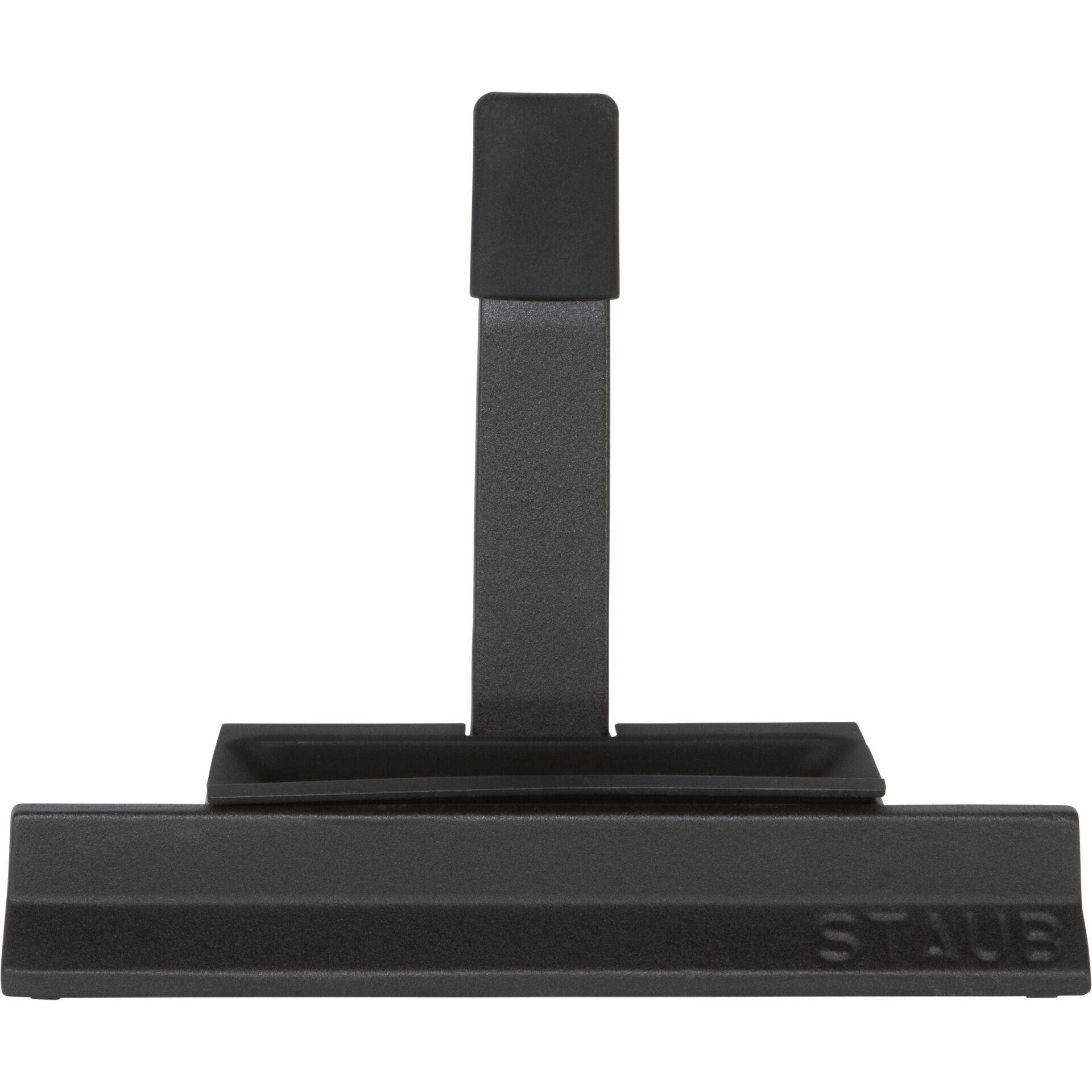 Staub dekselhouder, zwart, gietijzer-0