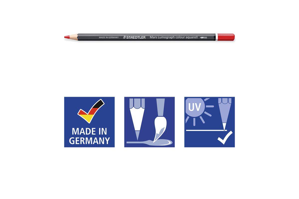 STAEDTLER Kleurpotloden Aqua Mars 60 stuks 100% PEFC-3