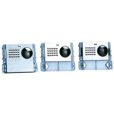 Powercom module audio/video frontplaat met 1 drukker 1 stuk