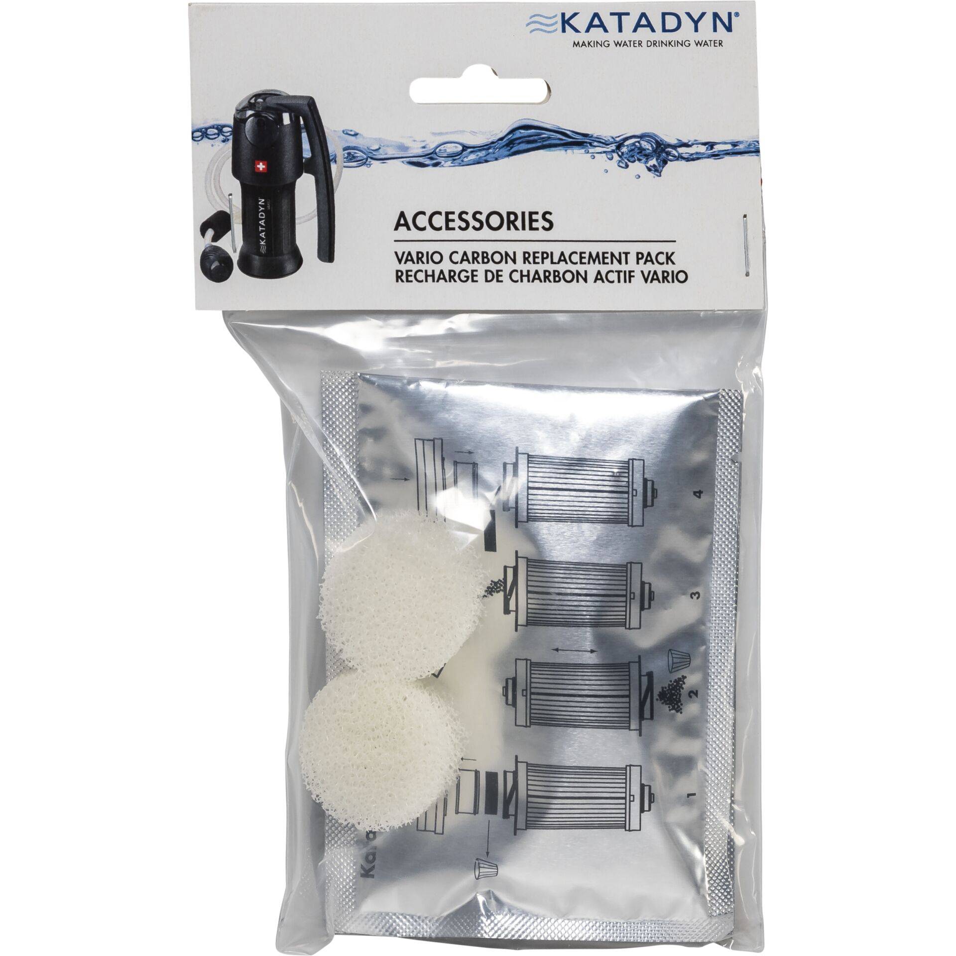 Katadyn Vario geactiv. koolstof navulling 2 stk.-0