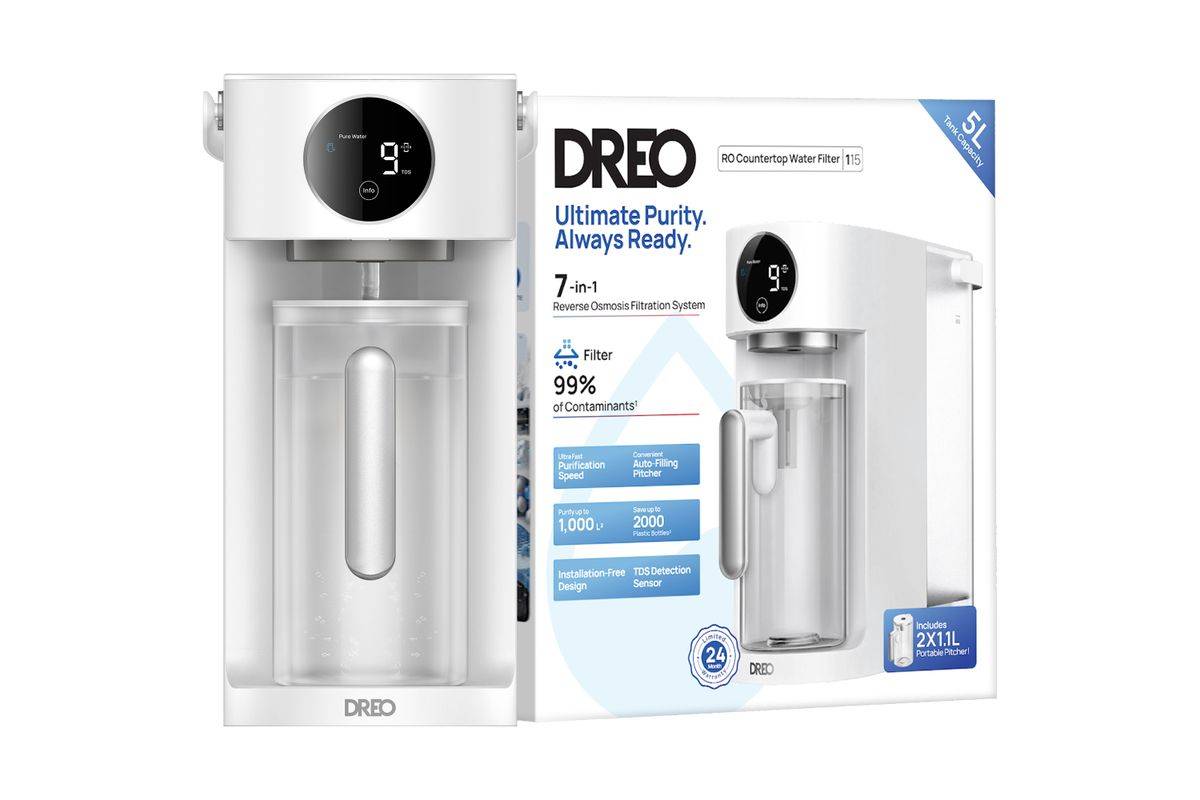 Dreo - RO-waterfilter 7-in-1, TDS-weergave, zelfreinigend-3