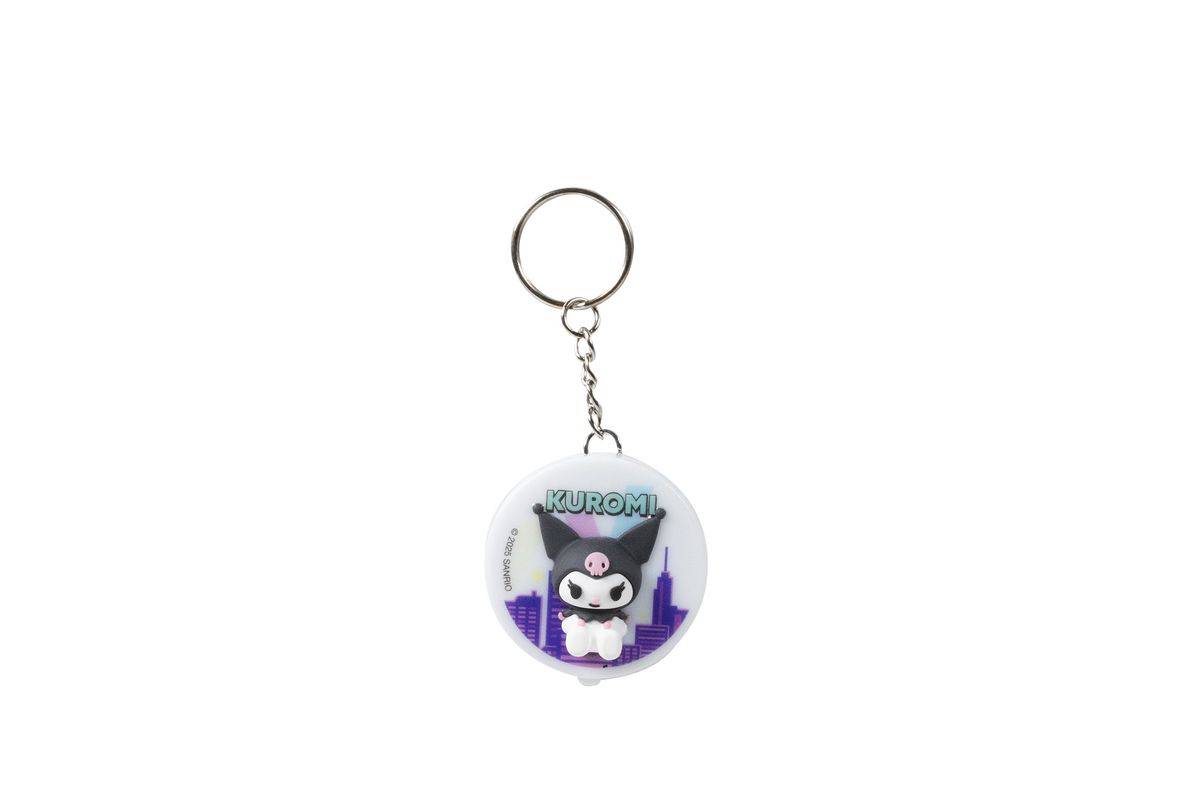 BlueSkyStudios Sanrio Kuromi sleutelhanger met lichtjes-2