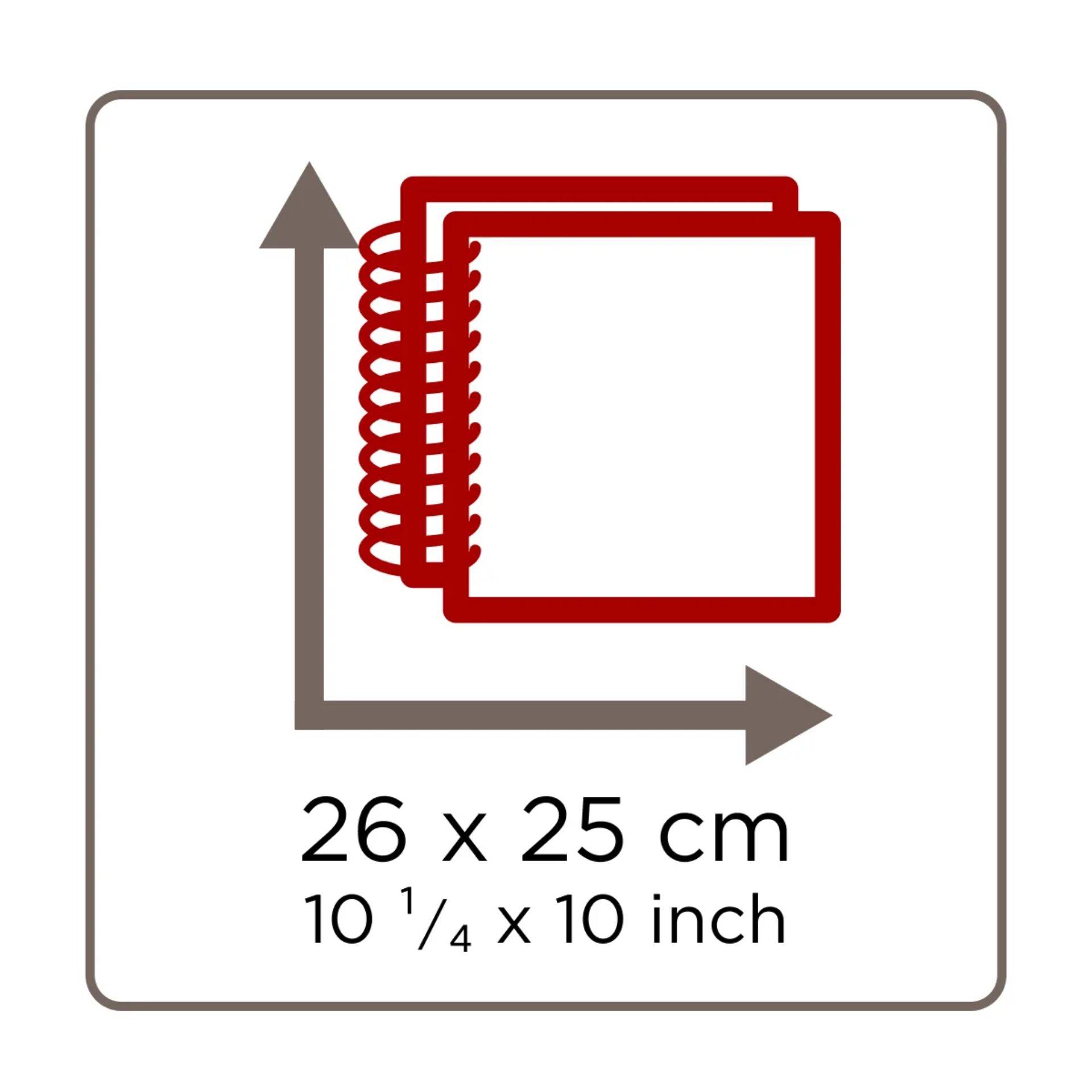 Walther Fun Peach Fuzz 26x25 Album met 40 pagina's SA-108-PF-3