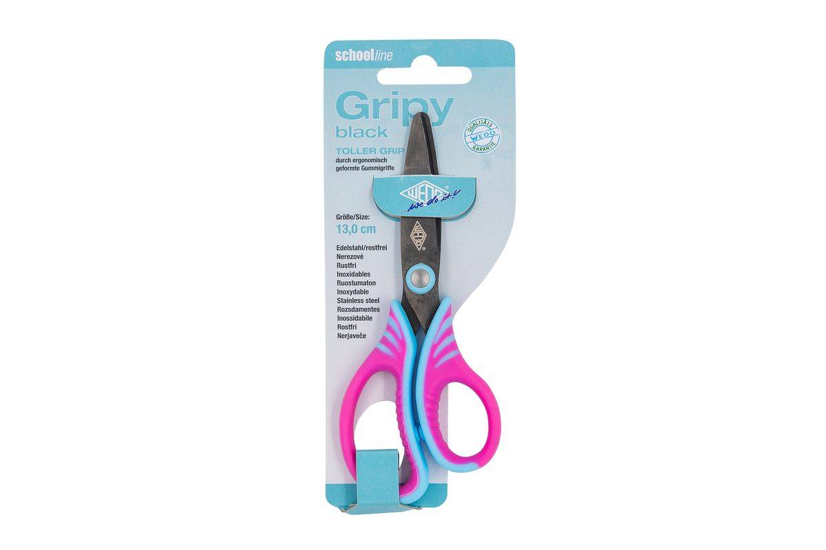 WEDO roestvrijstalen gripschaar 13 cm op SB-kaart-2