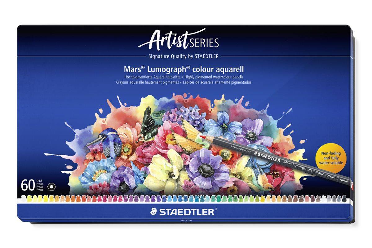 STAEDTLER Kleurpotloden Aqua Mars 60 stuks 100% PEFC-0