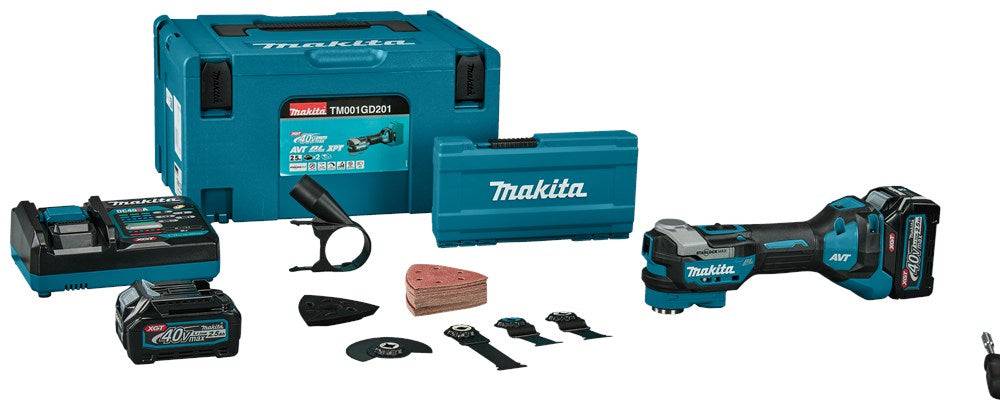 Makita TM001GD201 XGT 40V met Accu's en lader-1