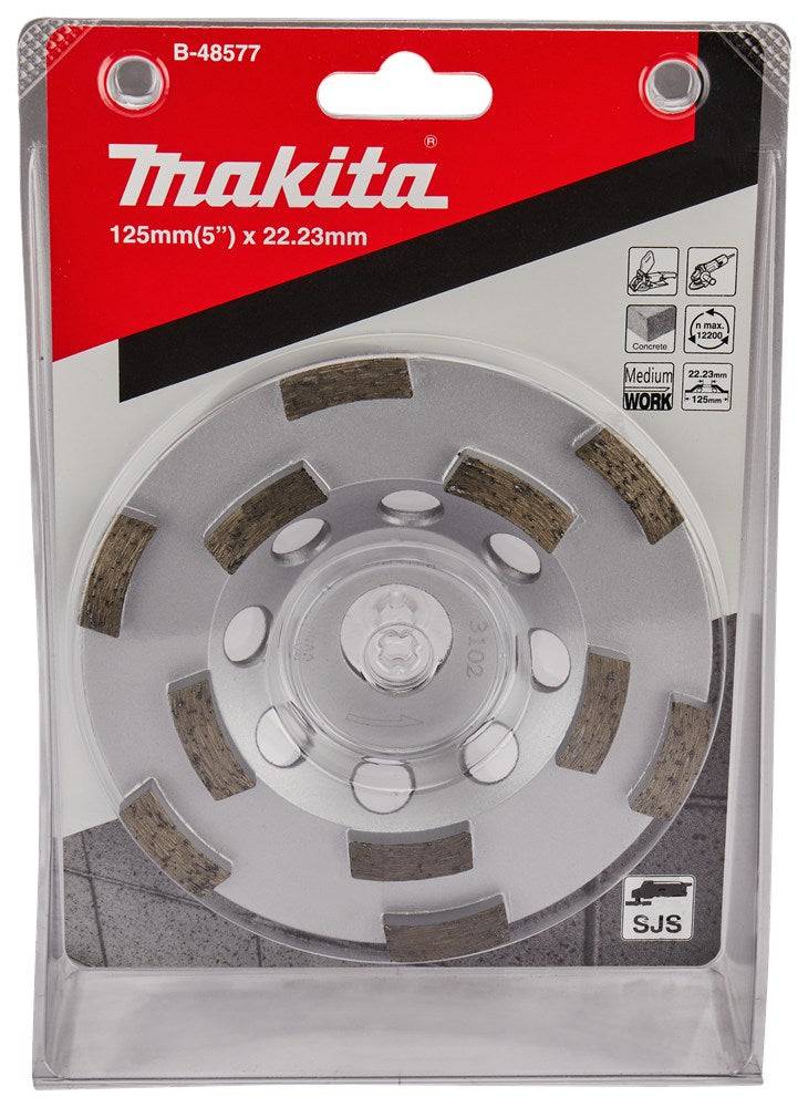 Makita Komschijf diam dubb 125X22 - B-48577-1