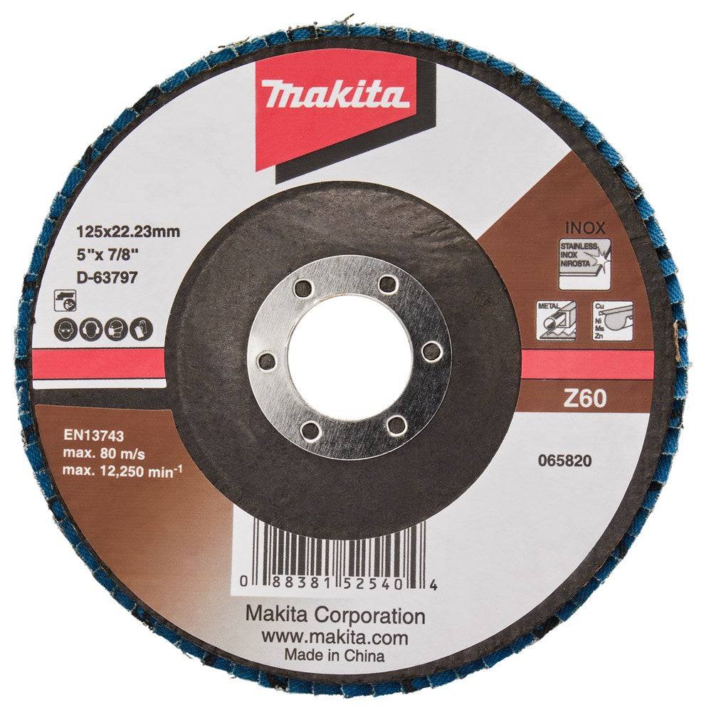 Makita Lamellensch. 125x22mm Z60 10st - D-63797-10-0