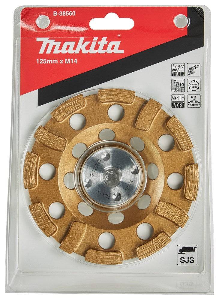 Makita Komschijf diam segm 125mm M14 - B-38560-2