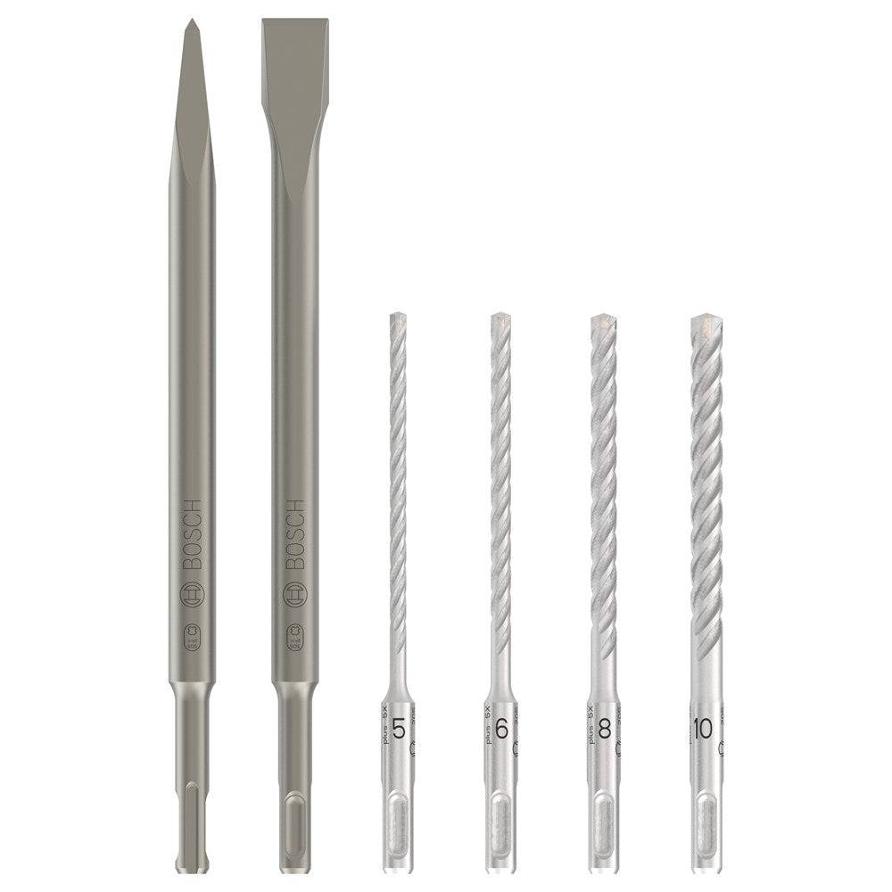 Bosch PRO SDS Plus-4C beitel- en borenset 6-delig - 2607017585-2