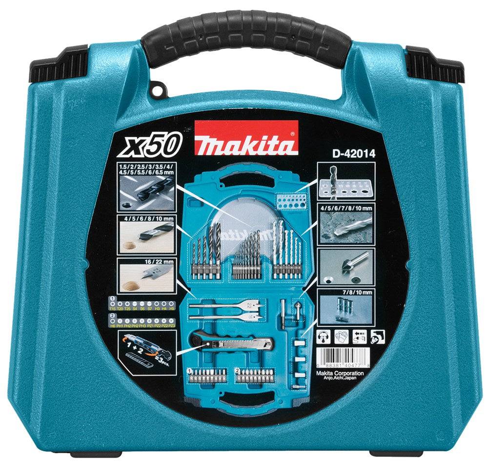 Makita Boor/Bit Set 50-Delig - D-42014-4