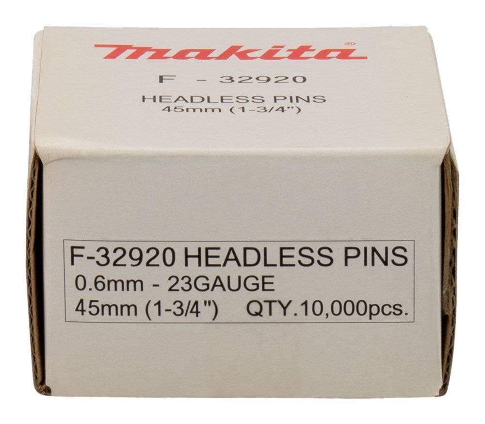 Makita Pin 45mm 0,6mm - F-32920-1