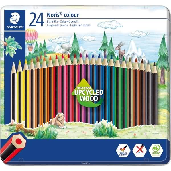 Staedtler 185 M24 kleurpotloden, meerkleurig, 24 stuks-0