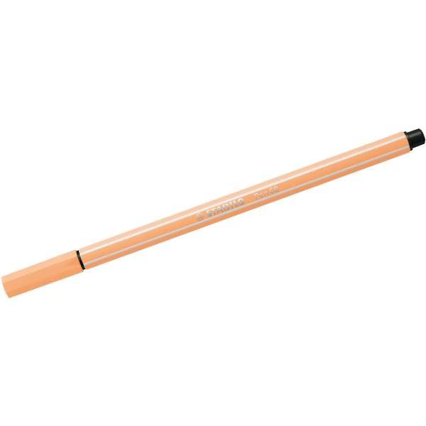 Stabilo 4006381578578 Stabilo - Pen 68, premium viltstift, pastel oranje, per stuk-1