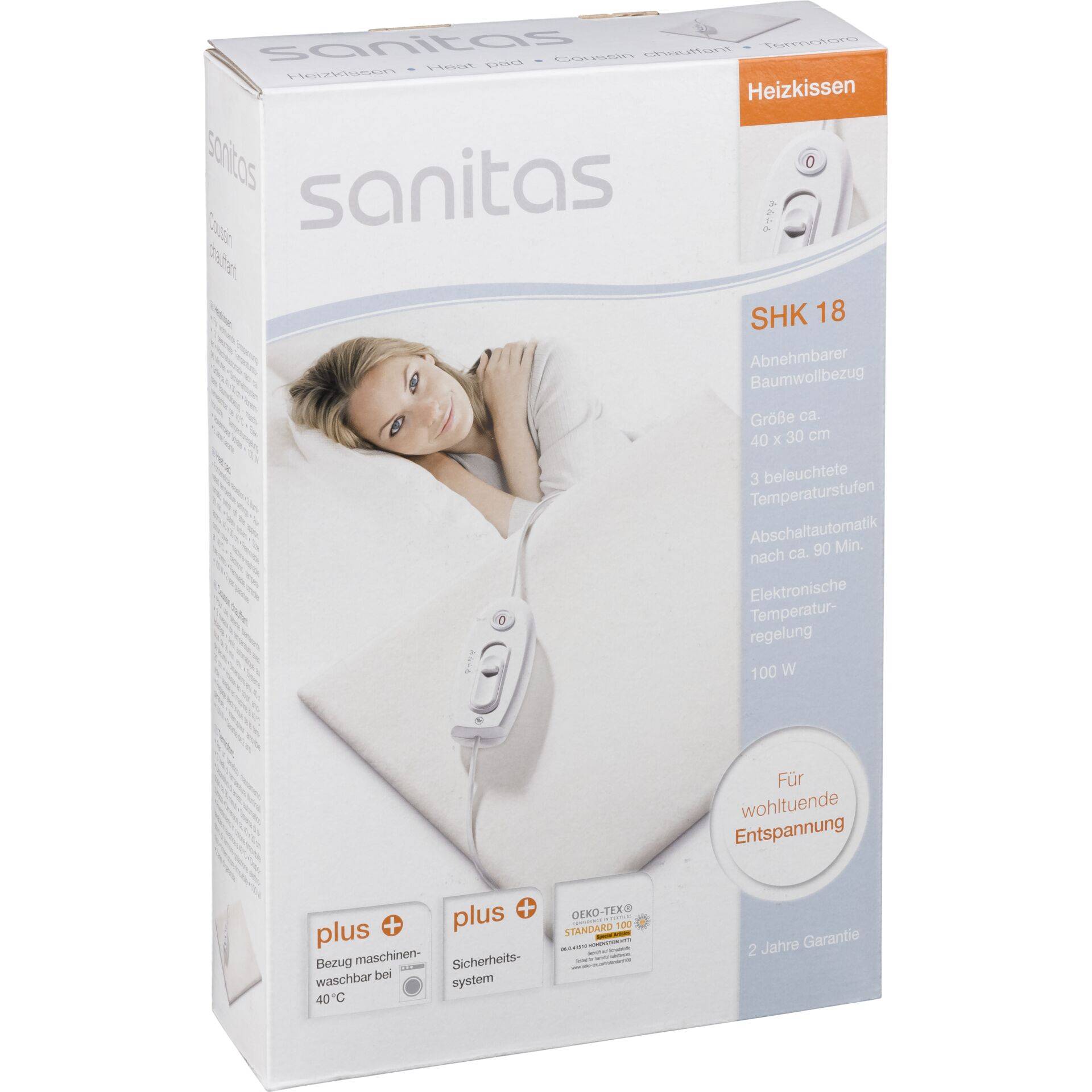 Sanitas SHK 18 Verwarmd kussen-2