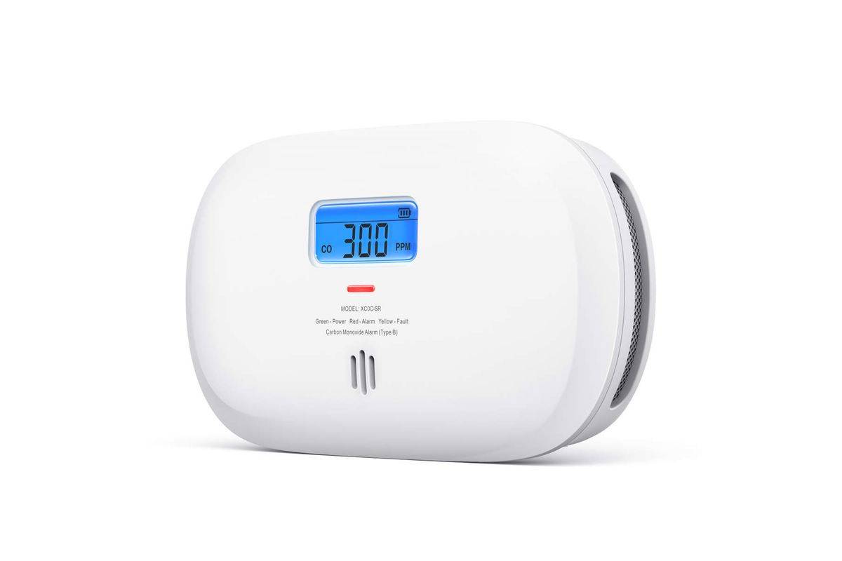 X-Sense koolmonoxidedetector XC0C-SR, zelfvoorzienend, met LCD-display-3