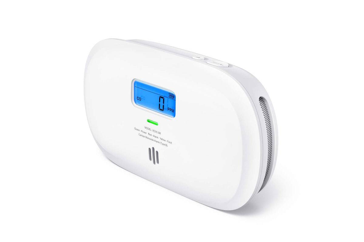 X-Sense koolmonoxidedetector XC0C-SR, zelfvoorzienend, met LCD-display-4