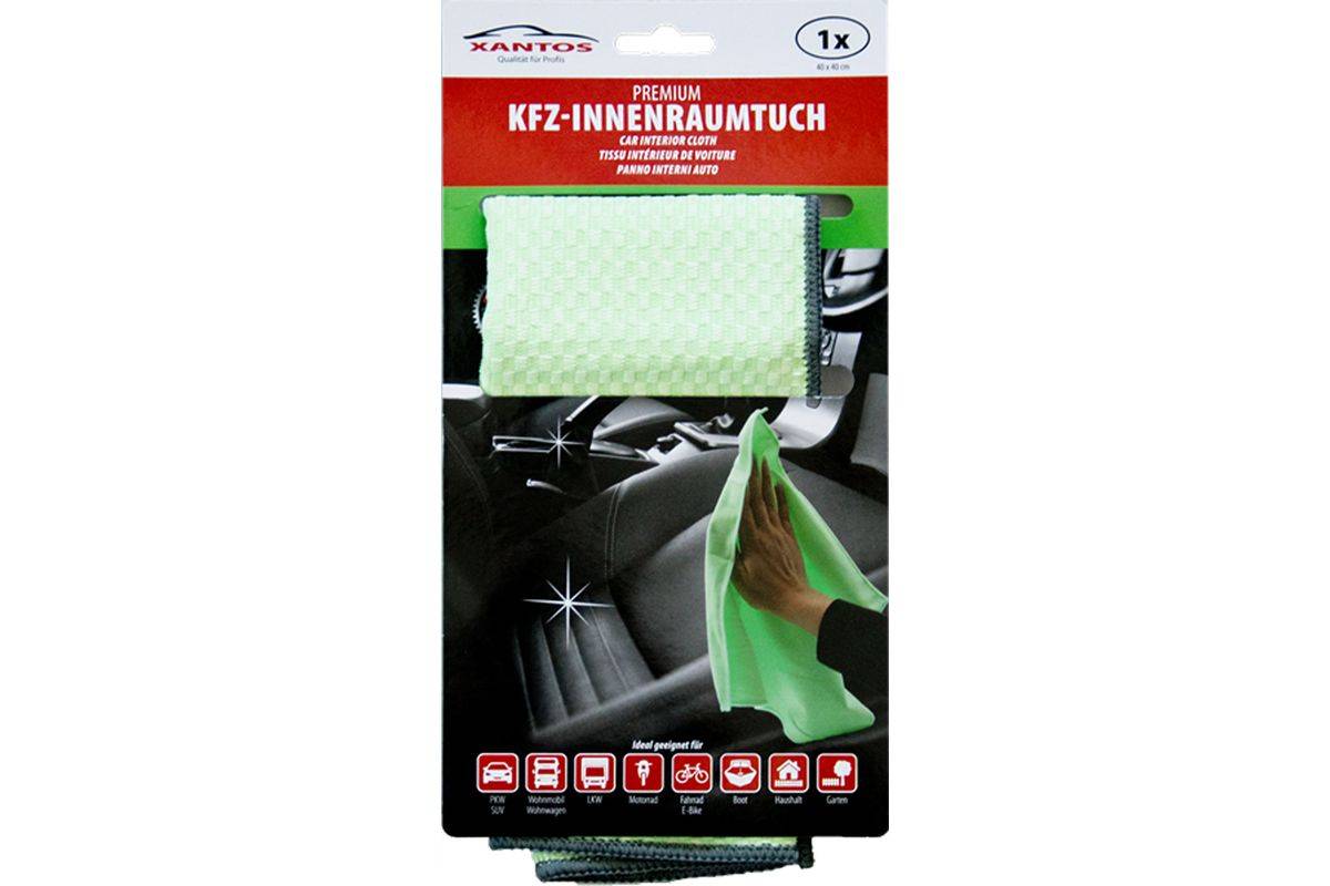 XANTOS Interieurreinigingsdoek 40x40cm Groen-0