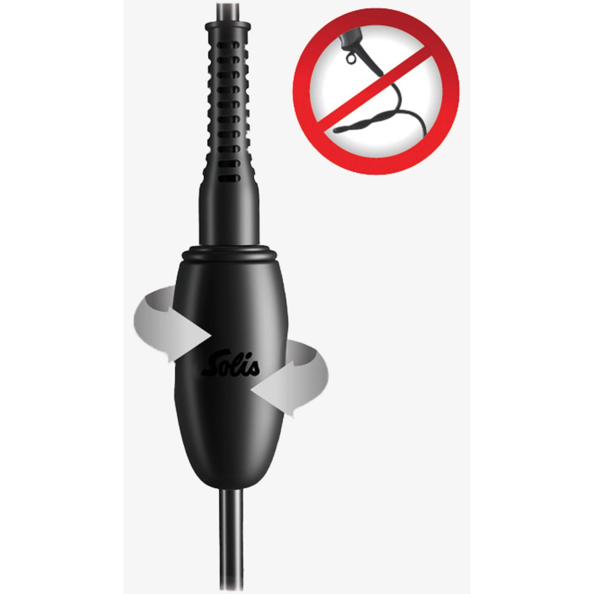 Solis Swiss Perfection 360 ionic Pro zwart Typ 440-4