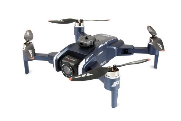 Amewi AMXFlight X8TGPS borstelloze dronecamera en LCD-afstandsbediening.
