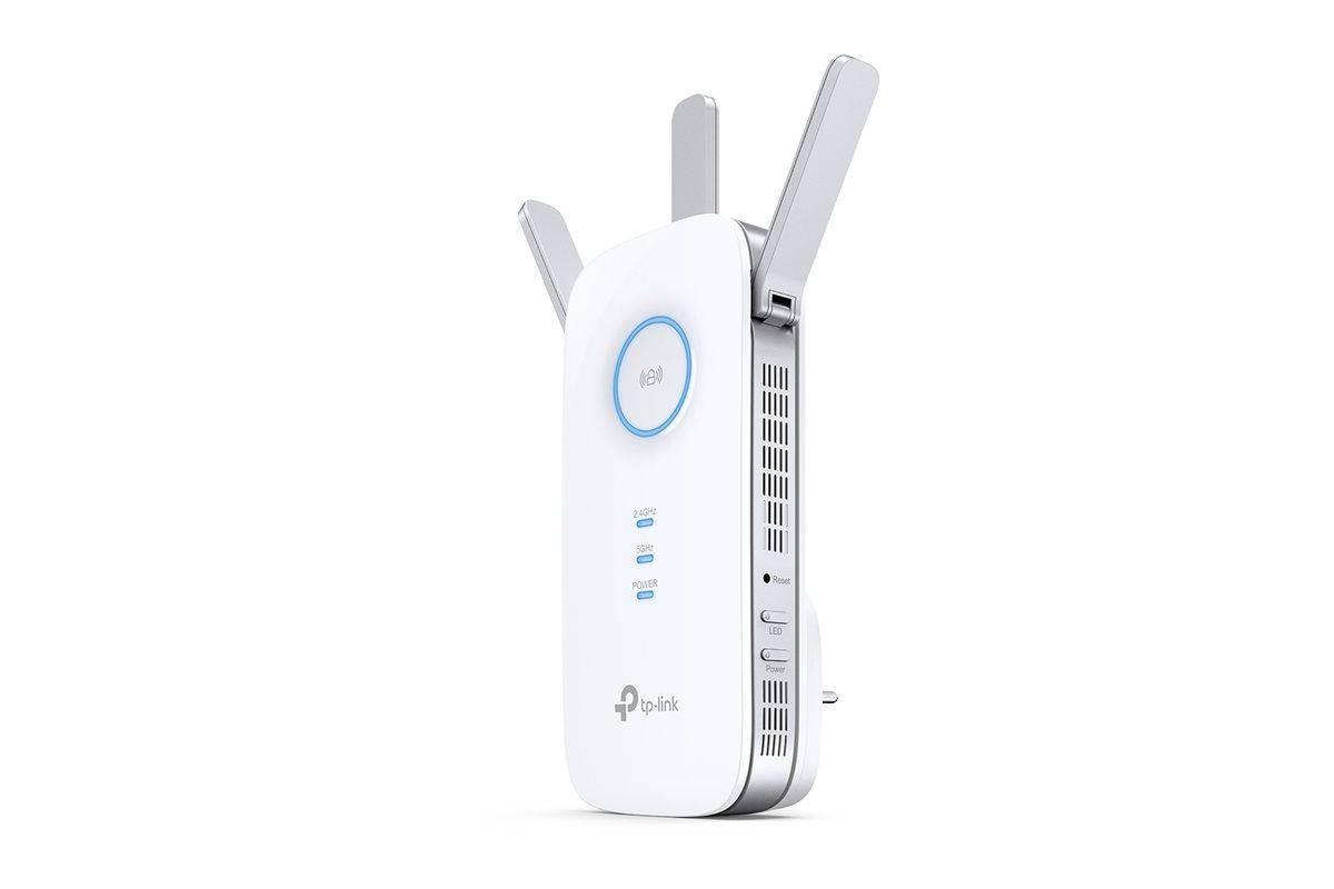 TP-Link RE550 netwerkversterker/zender/ontvanger, wit, 10, 100, 1000 Mbps-0