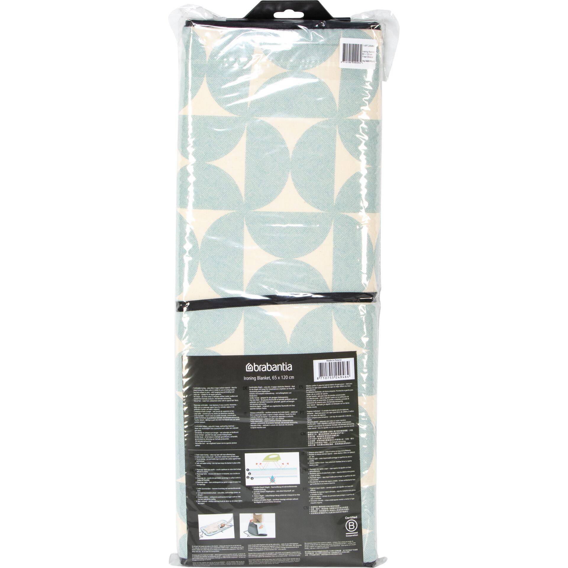 Brabantia strijkmat 120 x 65 cm Frisse bries-1