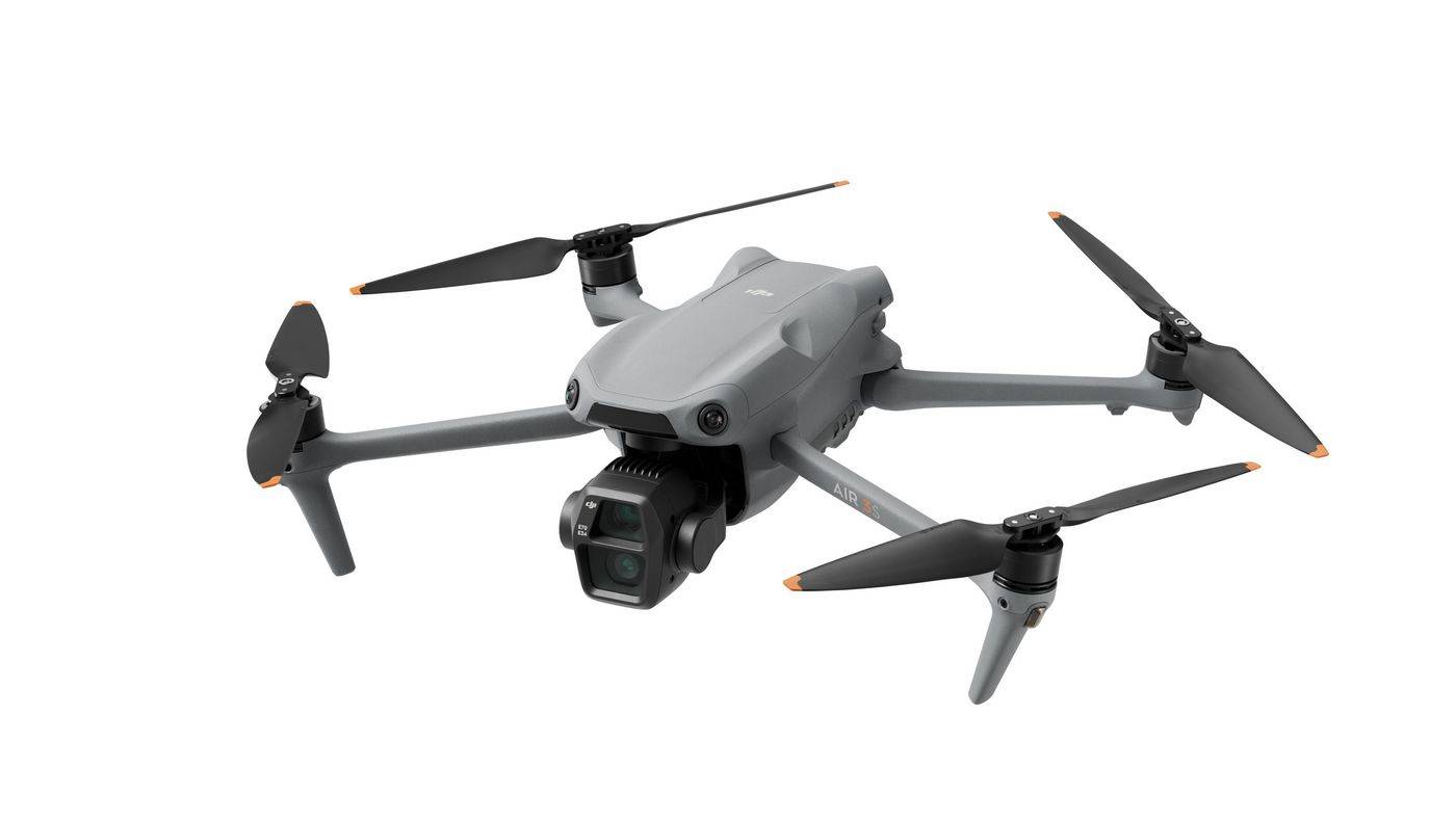 DJI Air 3S Fly More Combo Quadcopter met 4 rotors, 50 MP, 3840 x 2160 pixels, 4276 mAh, grijs.-2