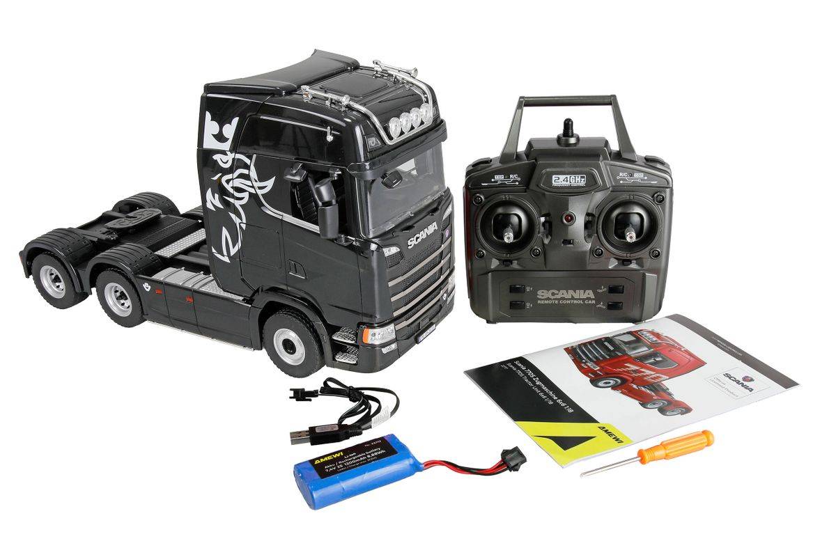 Amewi Scania 770 S trekker 6x4 1:18 RTR zwart-0