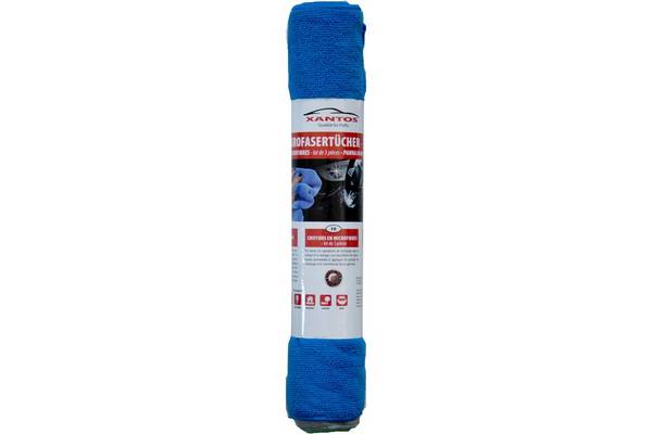 XANTOS Microvezelrol 35x40cm 3-pack