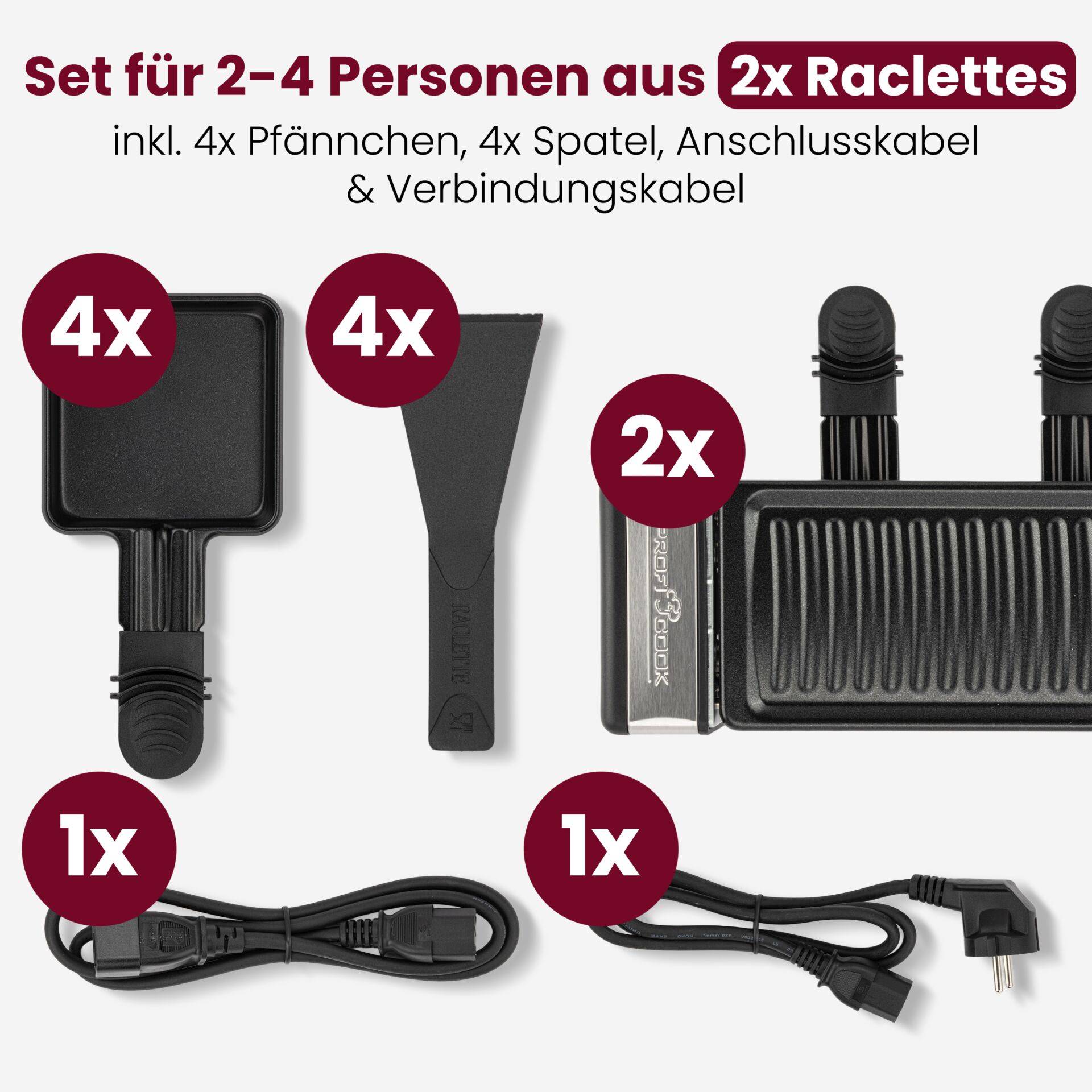 Proficook PC-RG 1324 Raclette-Grill-2