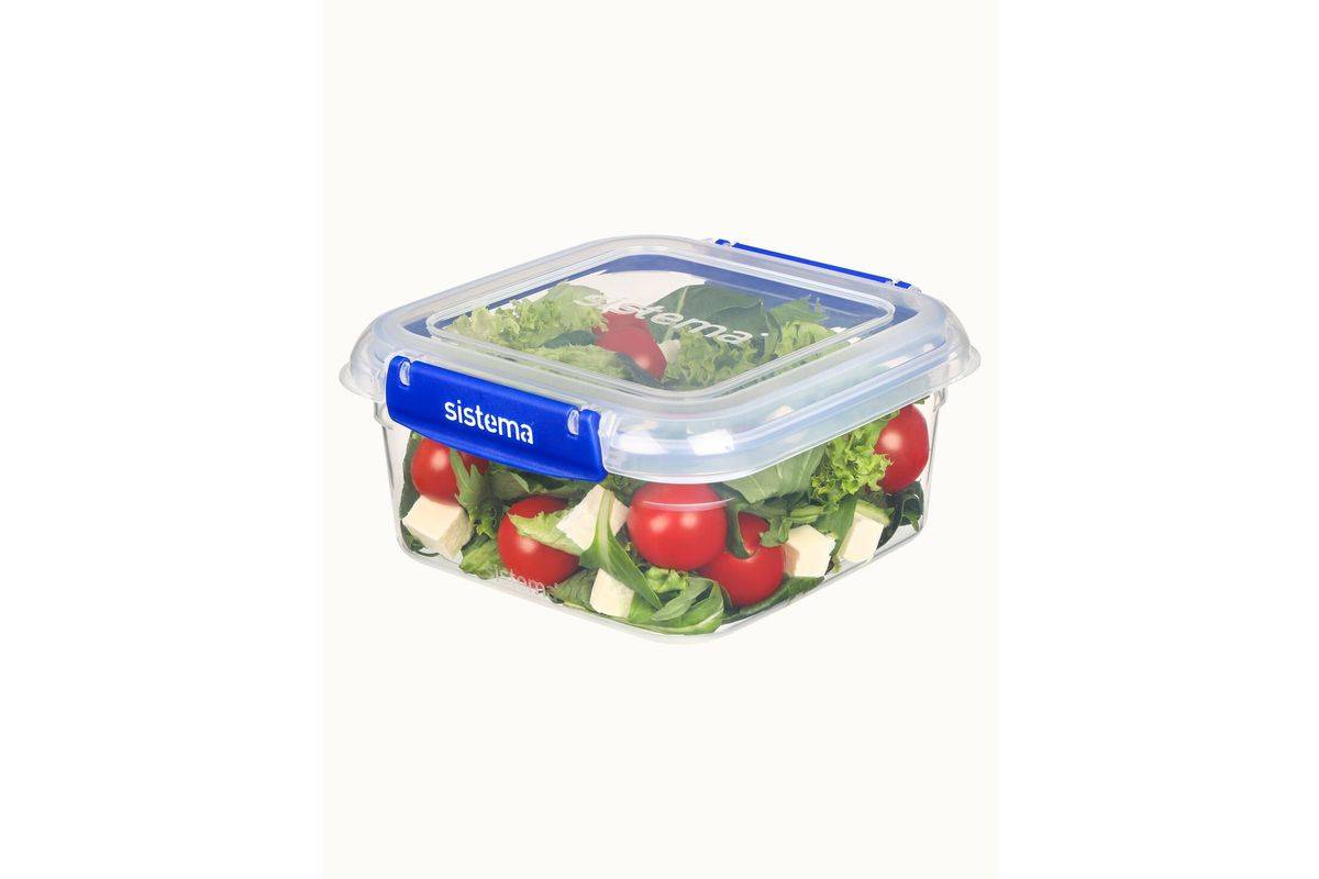 Sistema 881650 Opbergdoos, vierkante container, 1,15 l, transparant, 1 stuk-3