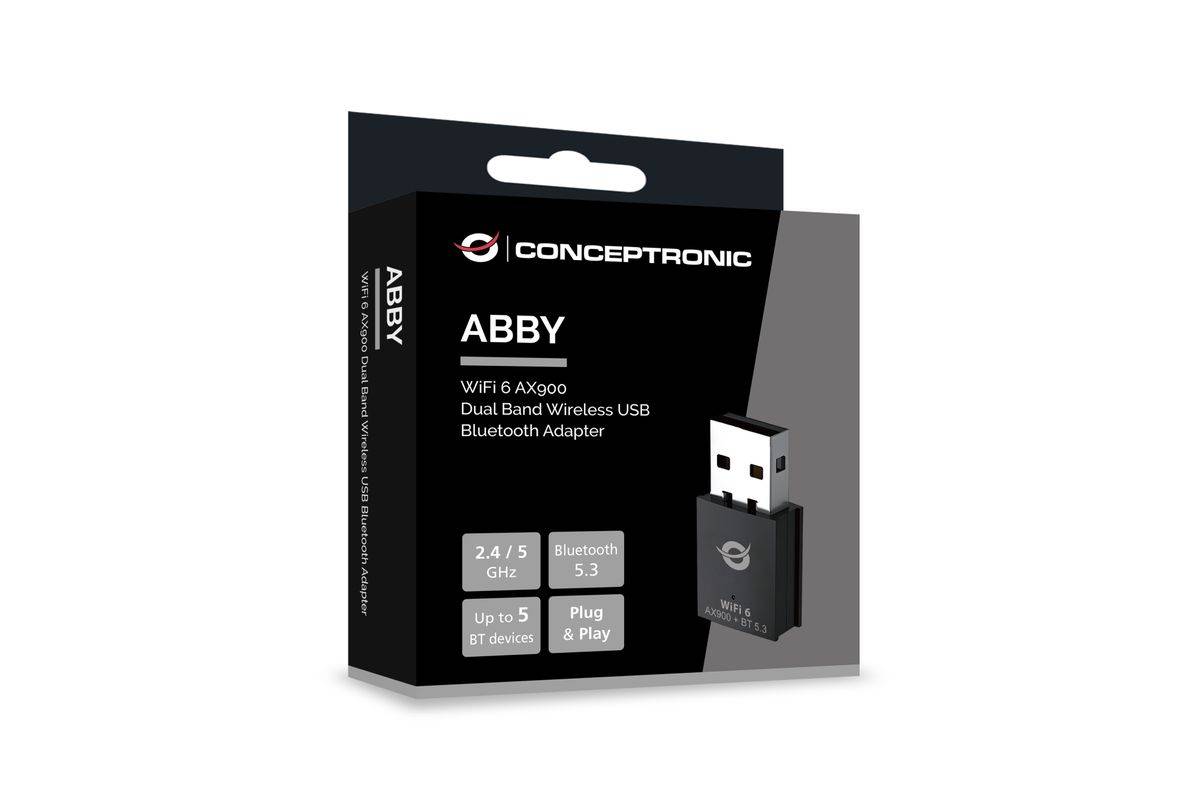 Conceptronic ABBY26B netwerkkaart WLAN / Bluetooth 900 Mbit/s-4