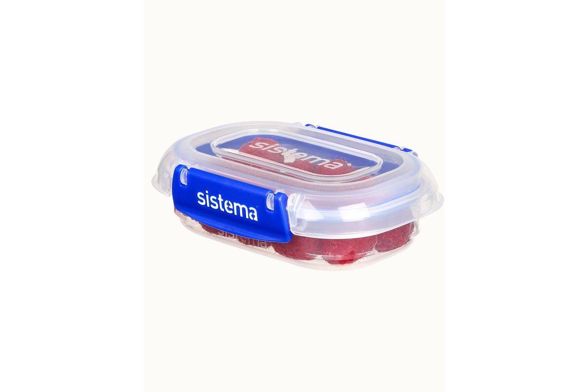 Sistema 881523 Opbergdoos Rechthoekige container 0,18 l Transparant 3 stuks-3