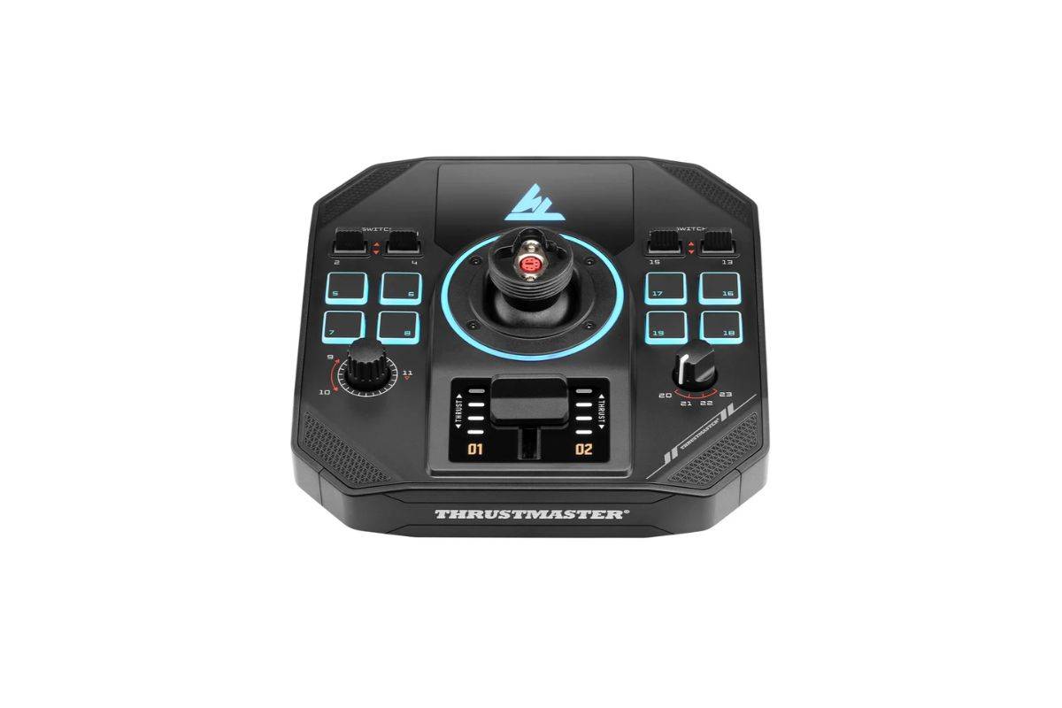 Thrustmaster Sol-R 5 Basis Zwart USB Joystick Basis Analoog/Digitaal PC-0