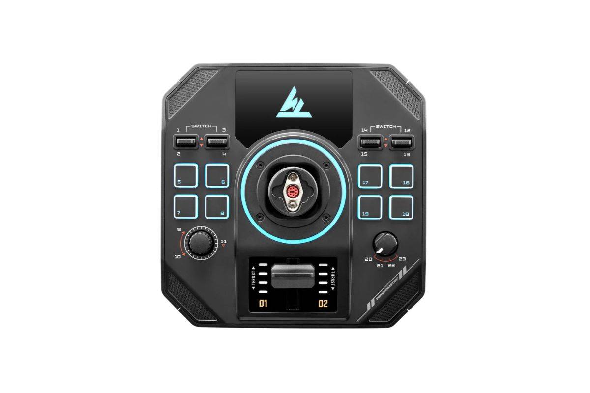 Thrustmaster Sol-R 5 Basis Zwart USB Joystick Basis Analoog/Digitaal PC-1