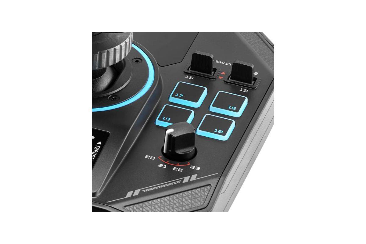 Thrustmaster Sol-R 5 Basis Zwart USB Joystick Basis Analoog/Digitaal PC-3