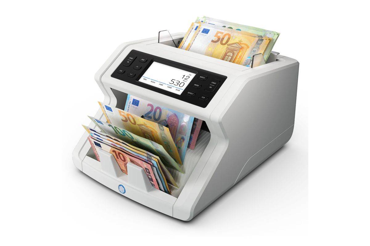Safescan 2485-SC bankbiljettenverzamelaar met detectie van vals geld-5