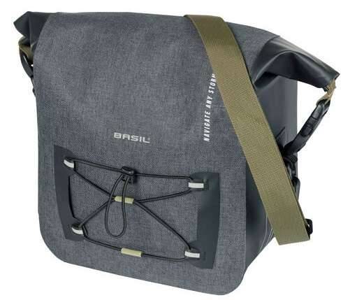 Stuurtas Basil Navigator Storm KF 10-11 liter 27 x 24 x 15 cm - zwart-0