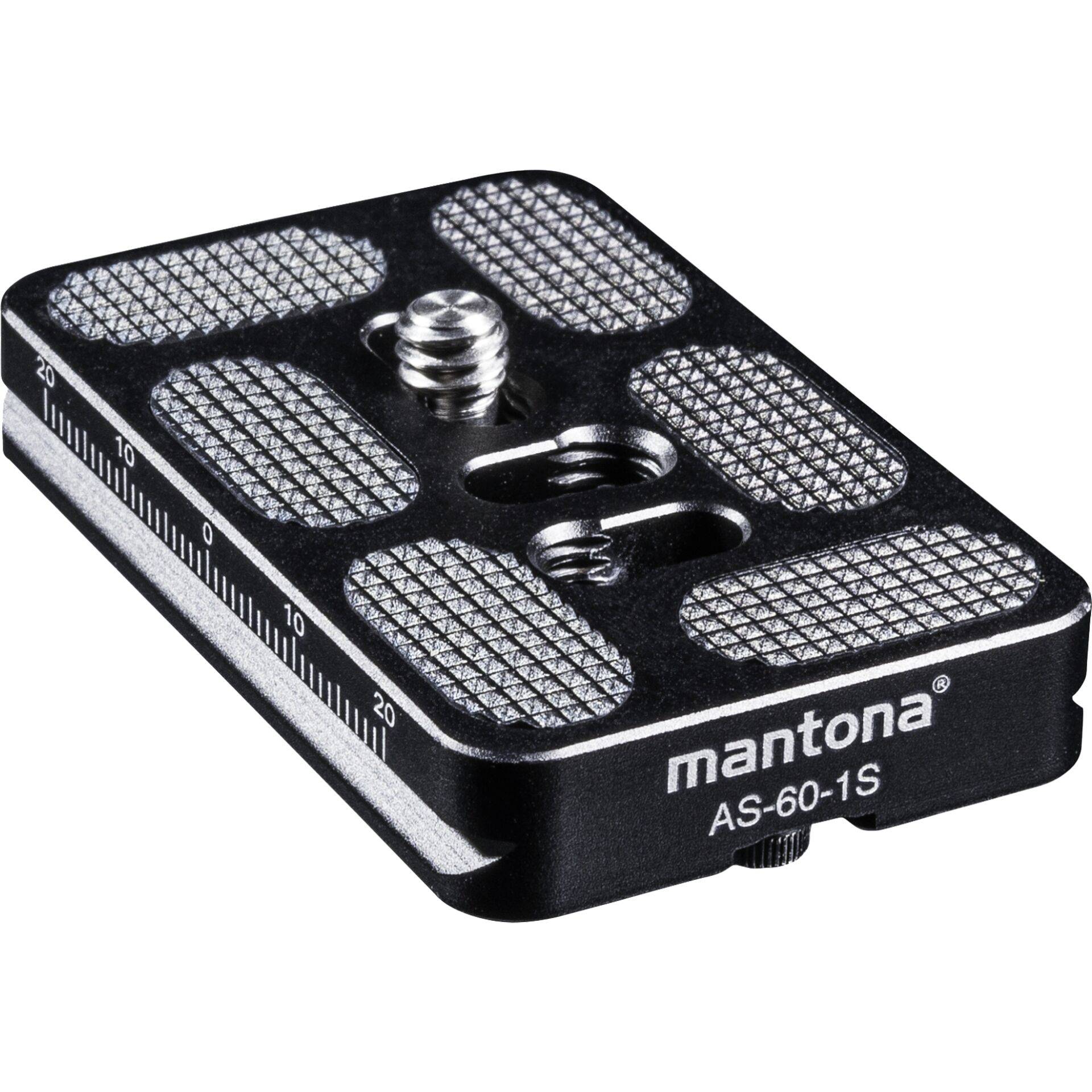 Mantona AS-60-1S snelkoppelingsplaat-0