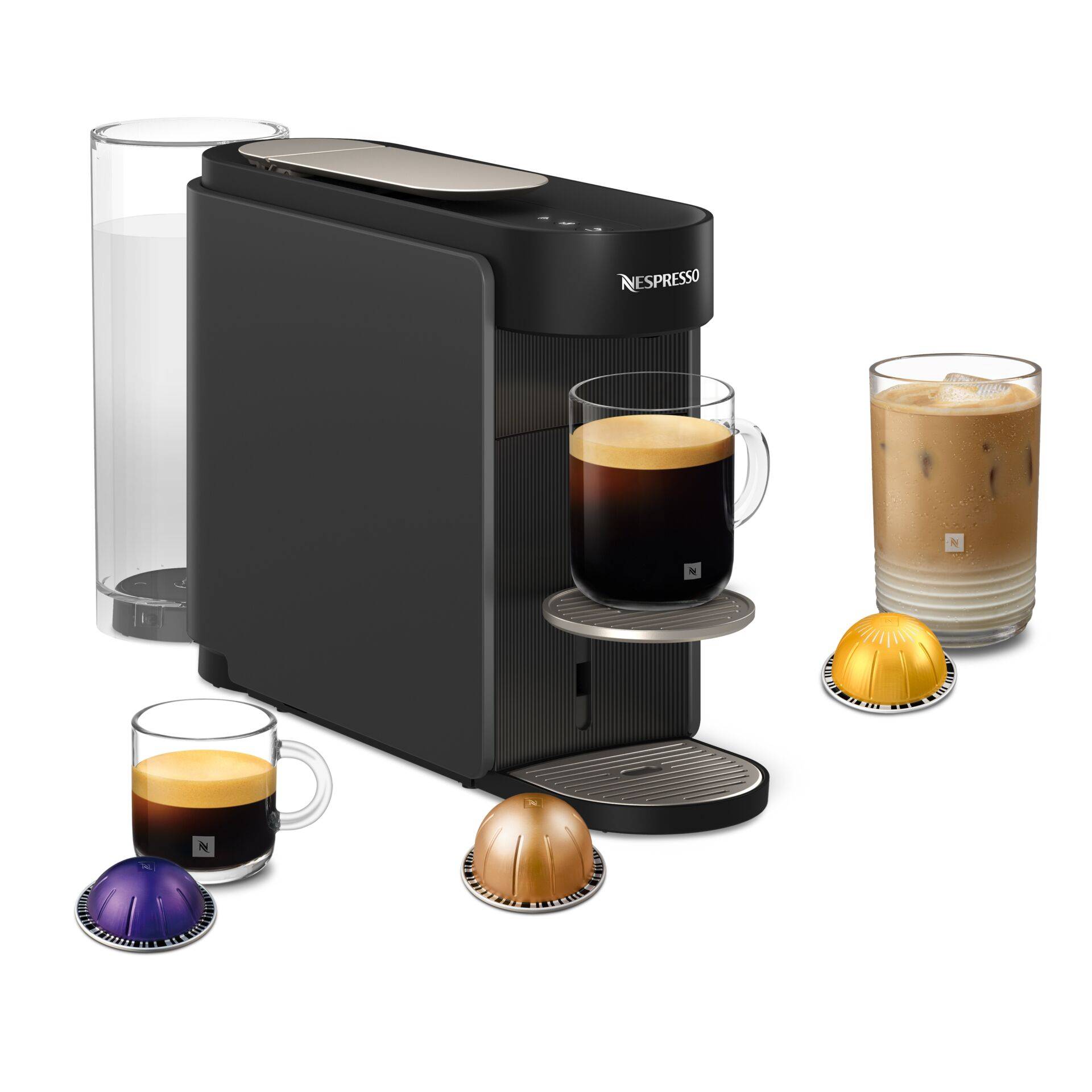 Nespresso Vertuo Up ENV 200.GY van Delonghi, grijs-1