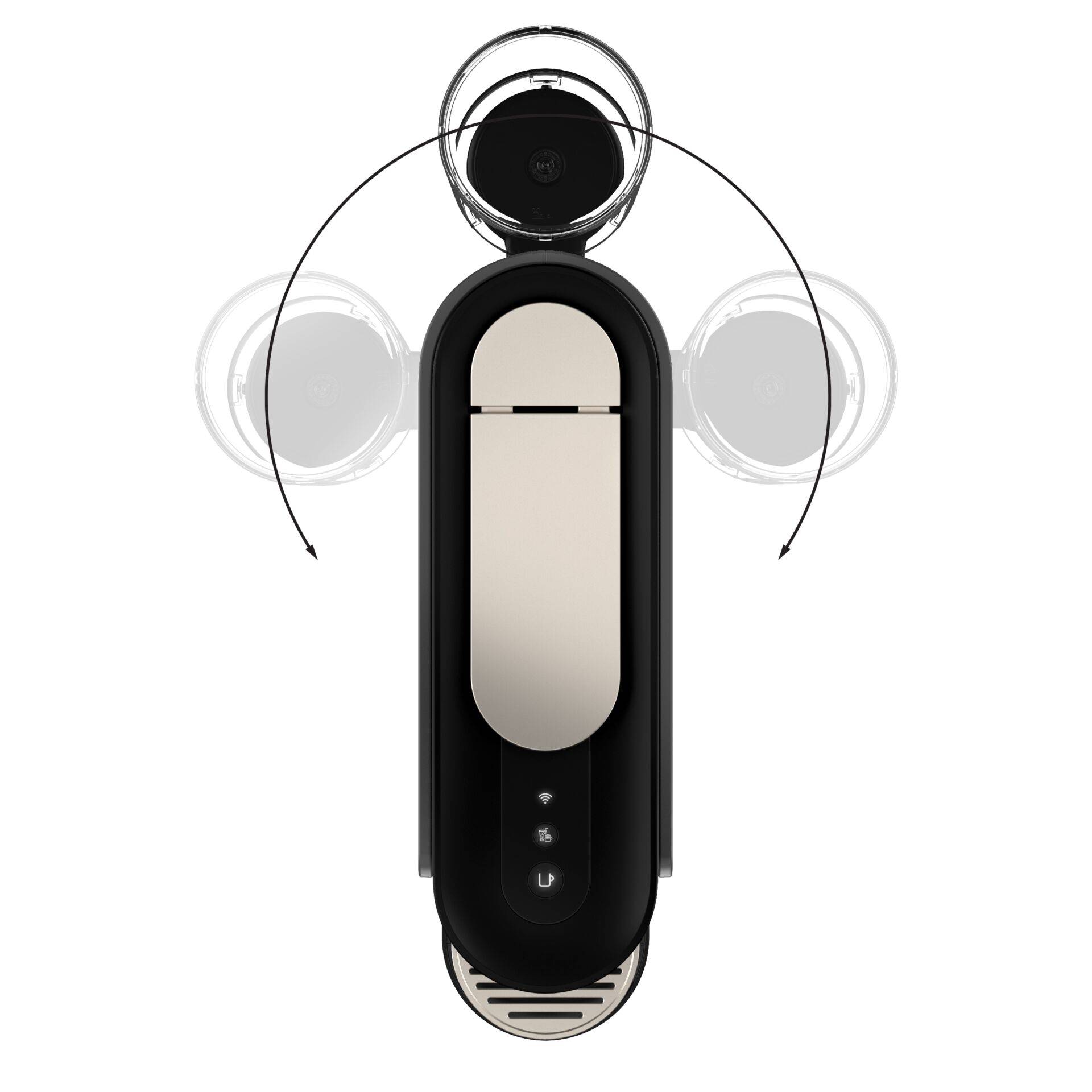 Nespresso Vertuo Up ENV 200.GY van Delonghi, grijs-4