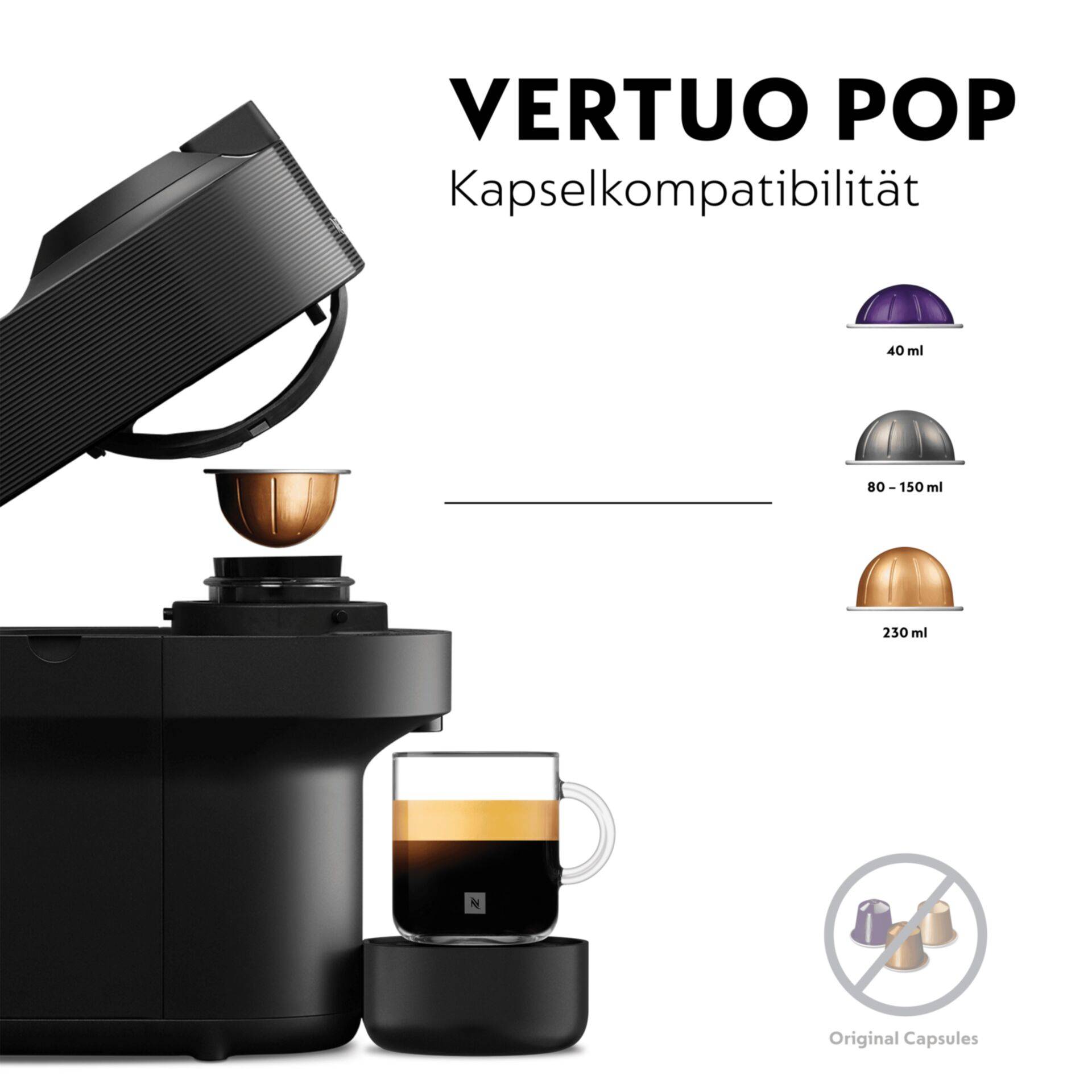 Nespresso Vertuo Pop ENV 90.B van Delonghi, zwart-3
