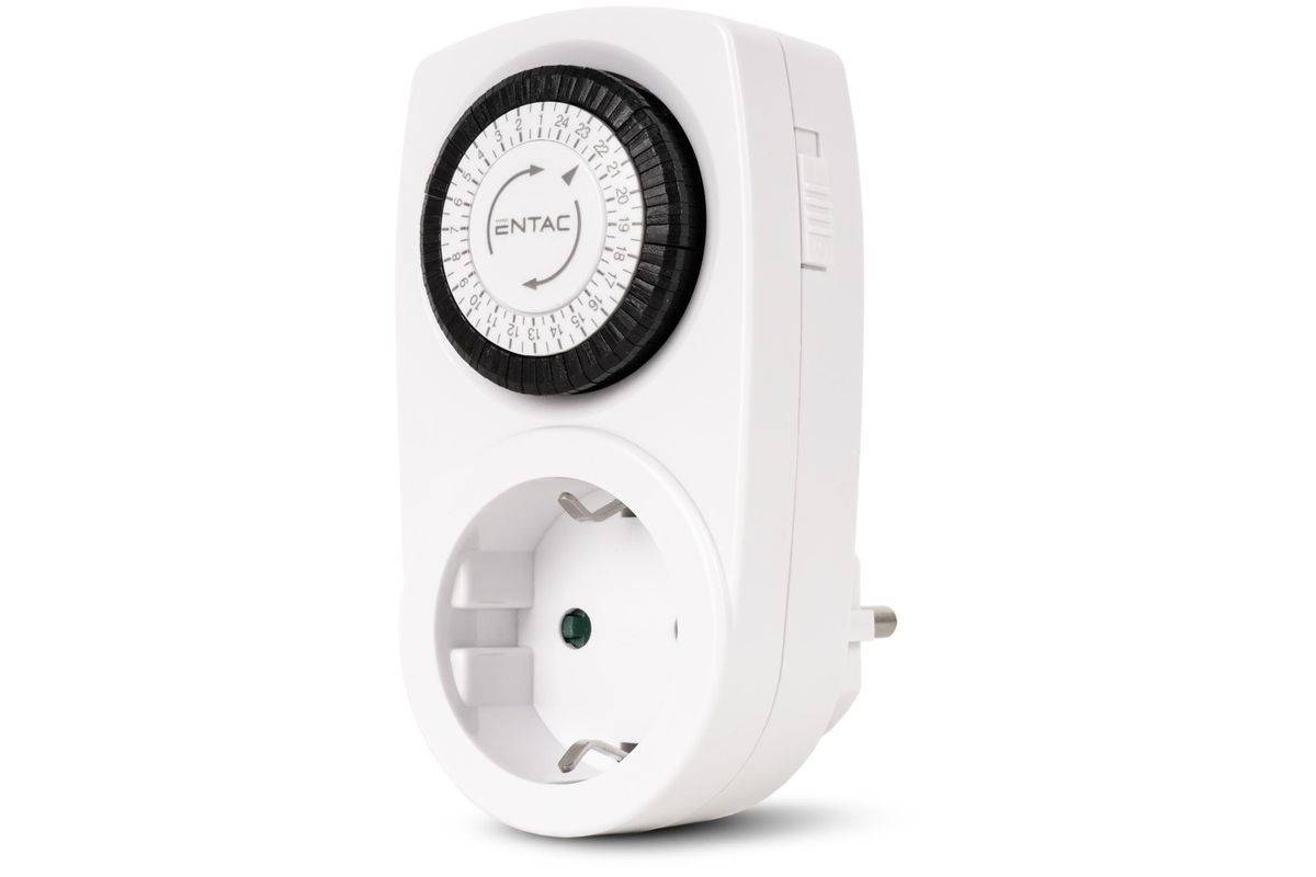 Entac Mechanische Timer Mini 24 uur 24 programma's-0
