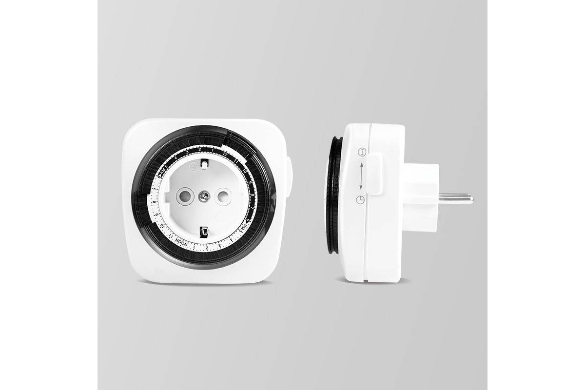 Logilink timerschakelaar, mechanisch, 230V AC, 50Hz, 16(2)A, 3680W-5
