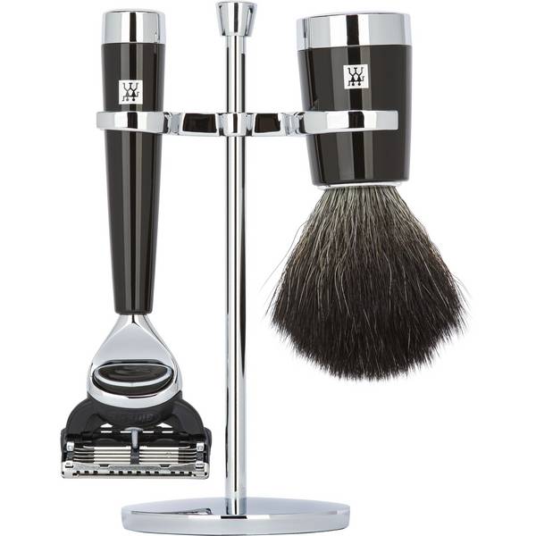 Zwilling scheerset met scheermes, 2-delig, zwart