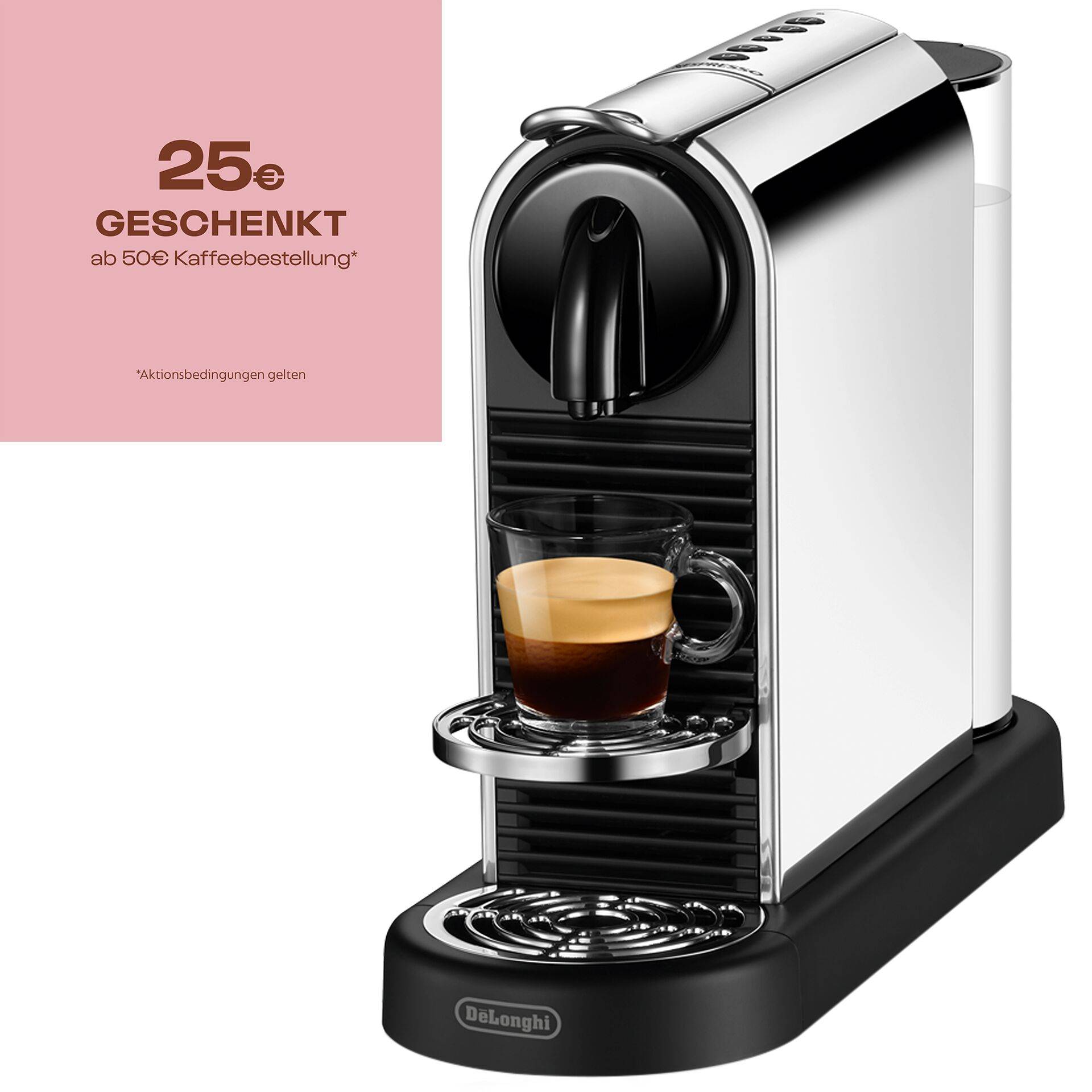 Nespresso Citiz EN 220.M van Delonghi, zilver-0