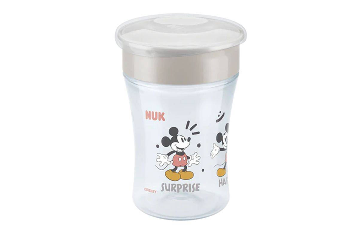 NUK Disney Mickey Mouse Magic Cup 230ml Beker Grijs Frisdranken 1 stuk-0