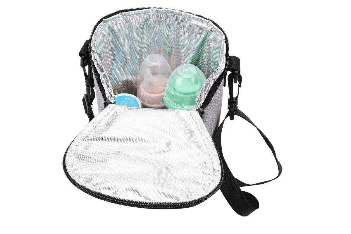 Olympia BT 50 thermotashouder, thermische tas, zwart, grijs-5