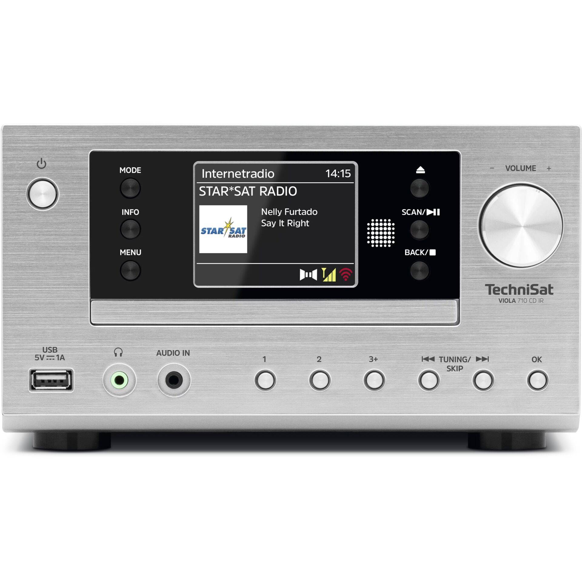 Technisat Viola 710 CD IR zilver-4