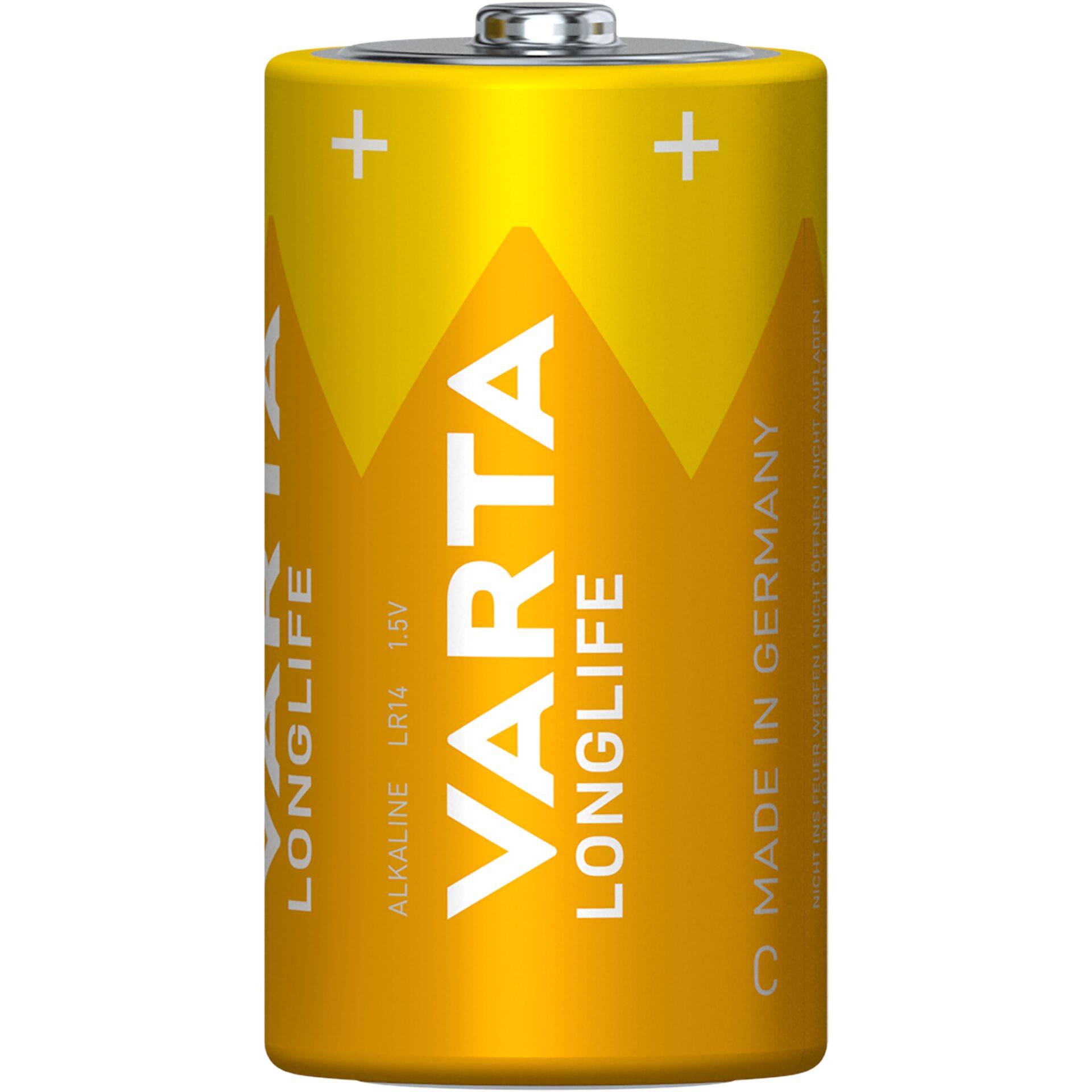 1x2 Varta Longlife Baby C LR 14-2